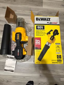 New DEWALT 60V MAX FLEXVOLT Brushless Axial Blower