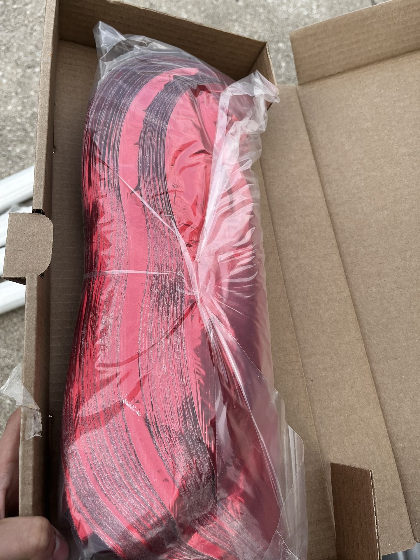 100ct 18in foil heart shaped balloons