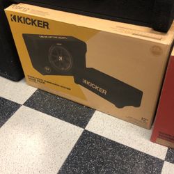 Kicker C12 In Down Firing Box! No Credit Check Payment Plan Available! 