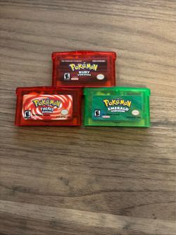 Pokemon Emerald, FireRed, Ruby Bundle