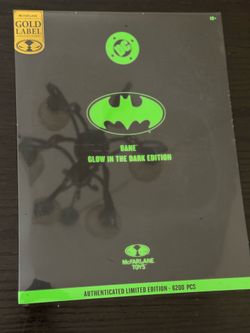 Bane Glow in The Dark Edition Gold Label McFarlane