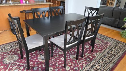 6 chair dinning table