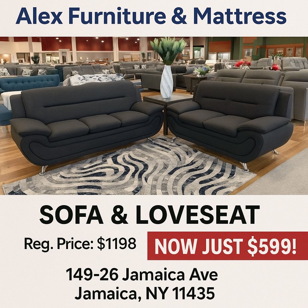 Modern Sofa & loveseat Just $599!!