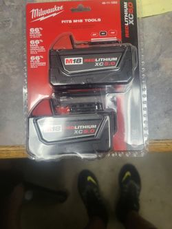 Milwaukee M18 RedLithium XC5.0 Battery 2-Pack