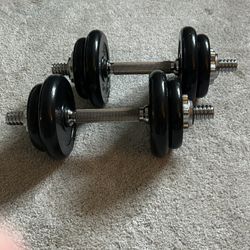 15lb Adjustable Dumbbells 