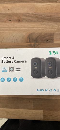 Smart AI battery camera