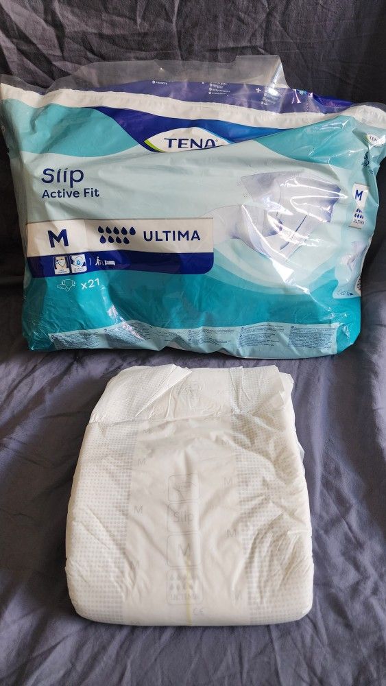 Tena Slip Ultima Active Fit Medium Adult Diaper ABDL