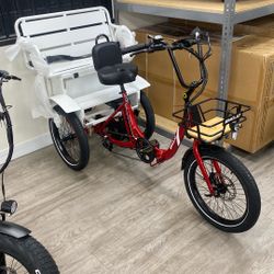 eMojo Dexter eTrike With Bench 