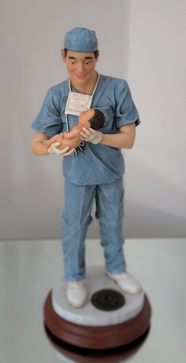 Masters Of Miracles Figurine Another Miracle, #DR94155 Doctor Statue (Excellent Condition