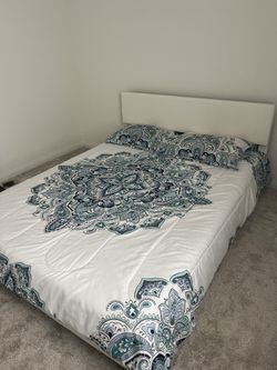 White Queen Bed Frame