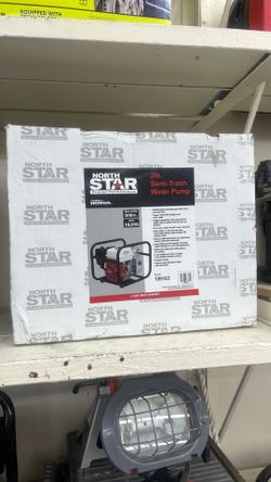 NORTH STAR 2in Sen-Trash Water Pump