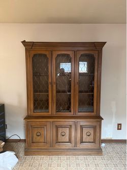 Vintage Spanish Mediterranean revival hutch – A Timeless Statement Piece!