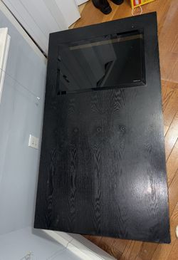 West Elm Black Coffee Table