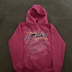 Pink Spider Hoodie 🕷️