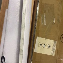 30 Brand New Montary 22"x4" Carrara White Side Splash - WHOLESALE $599 WHOLE LOT  Brand new, never used, in original packaging! 30x Montary 22"x4" Car