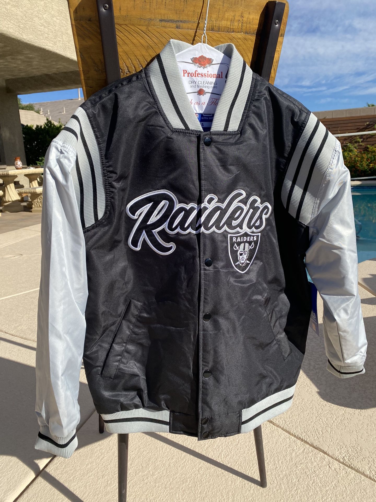 Raiders Men’s Ultra Game Varsity Style Jacket