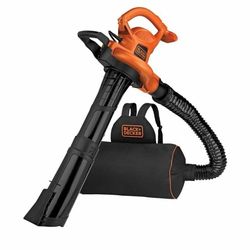 Black & Decker 12 Amp 250 MPH 3-in-1 Leaf Blower,  Vacuum,  Mulcher with Bag.