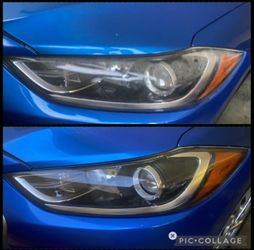 Headlight restore pair kit