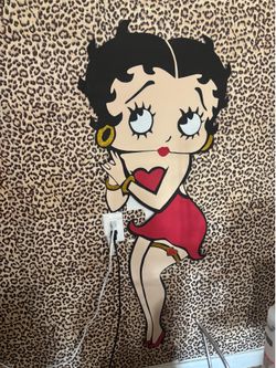 Betty boop wall decal (styrofoam)