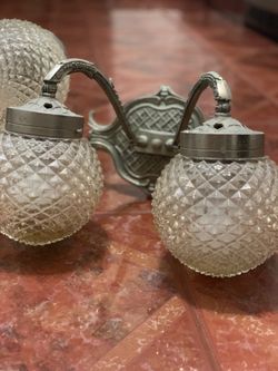 Pair of 1950’s wall lights