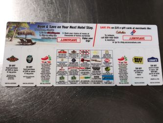 Discount cards for Faith Soccer