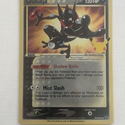 Greninja Gold Star Sword & Shield Promo SWSH 144