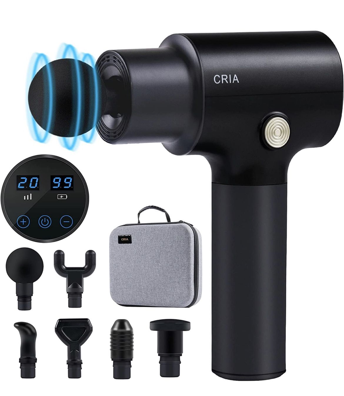 Massage Gun Deep Tissue for Back, Neck, Shoulder,