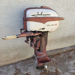 Vintage 18hp Johnson seahorse outboard