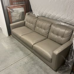 Leather Couch For Sale $ 300 And Other Items For Sale.  Fold Up Coffee Table $100 OBO.  Dining Room Set 250 OBO And Other Items Also Available 