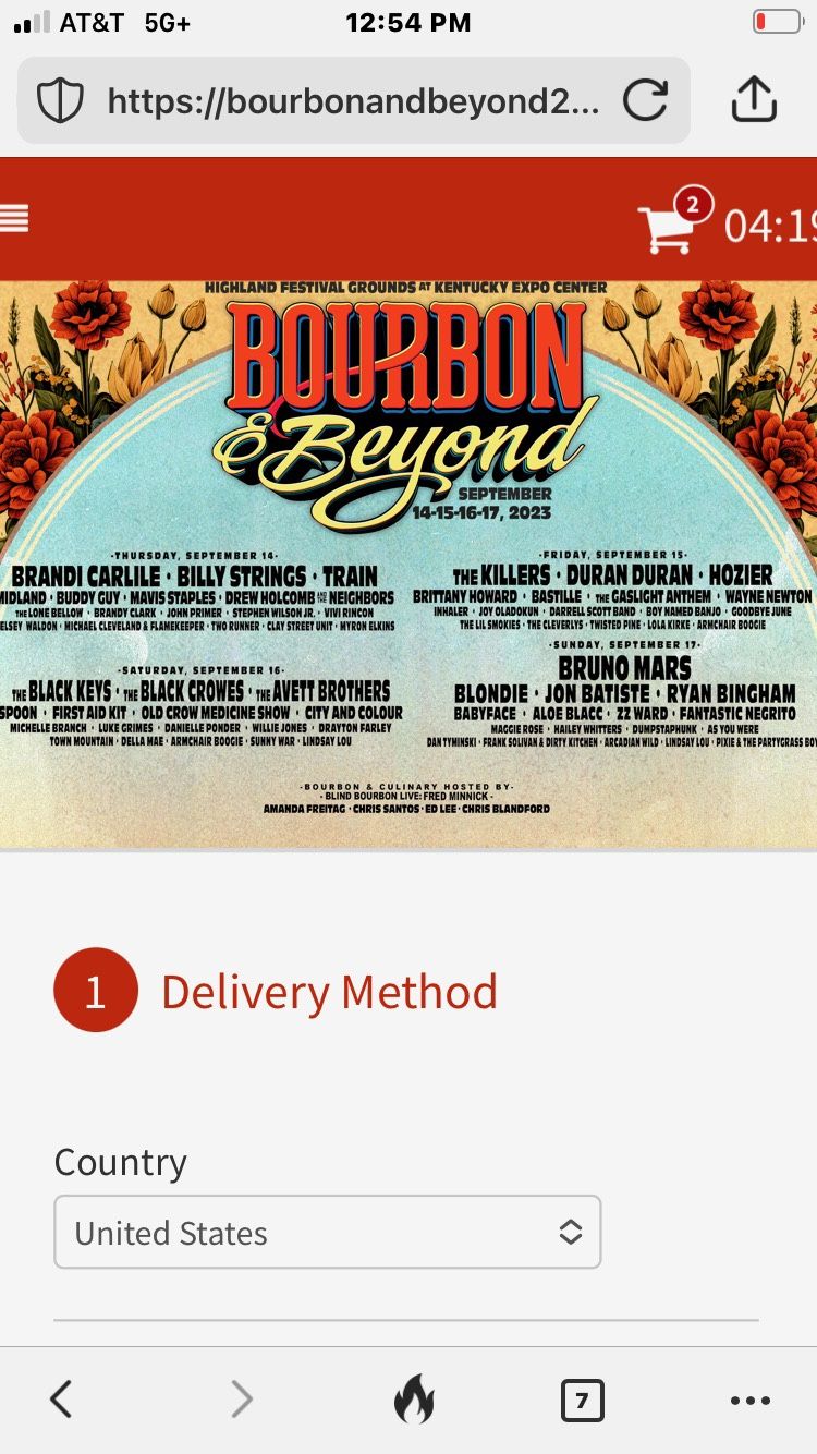 Bourbon and Beyond tickets