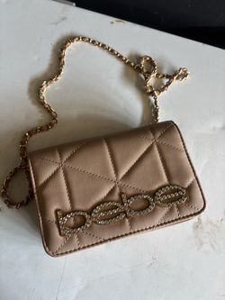 Bebe Mini Chain Crossbody Bag