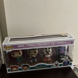 Funko pop little mermaid 4 funko