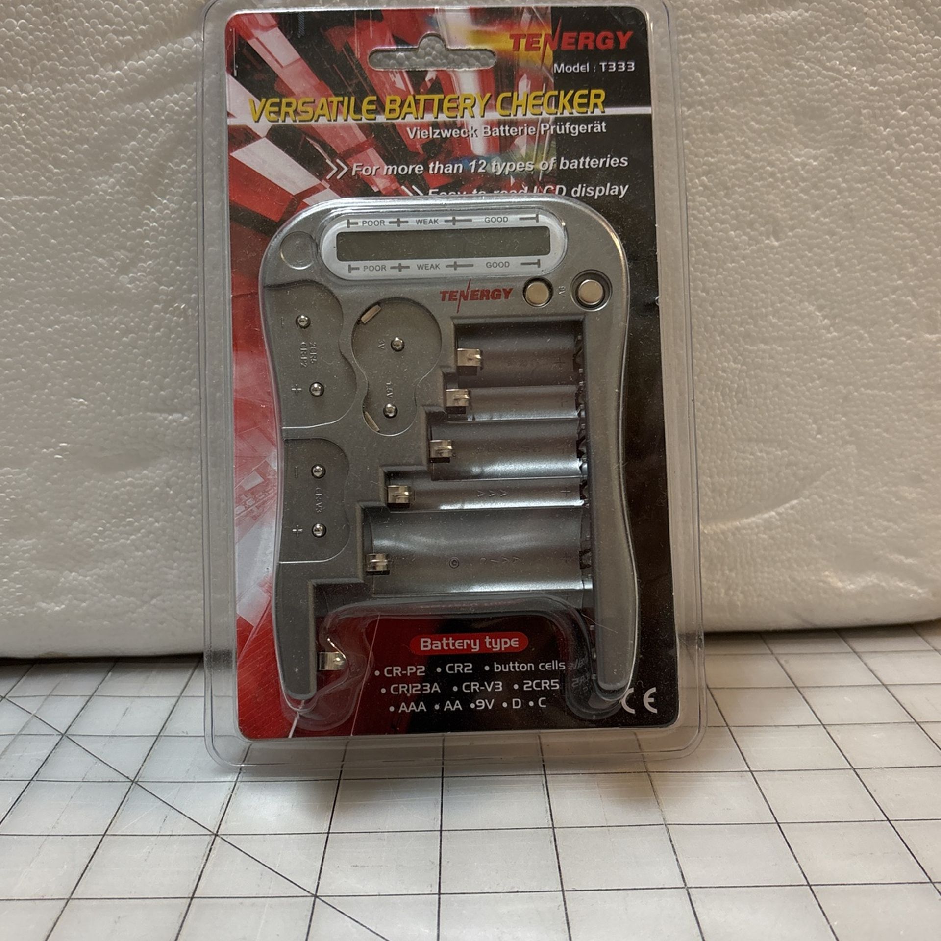 HOUSEHOLD BATTERY TESTER