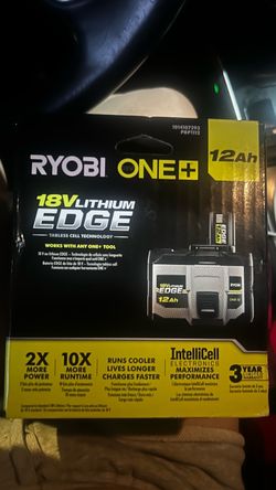 Ryobi 18V ONE+ Lithium EDGE 12Ah Battery