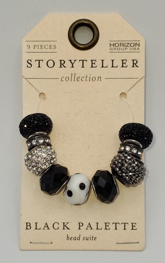 Horizon Group USA BLACK PALETTE STORYTELLER COLLECTION MIXED BEAD SET