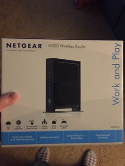 Netgear N300 WiFi router