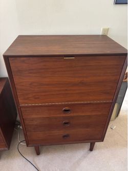 MCM secretary, high boy dresser