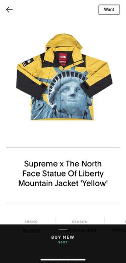 Supreme x North Face liberty