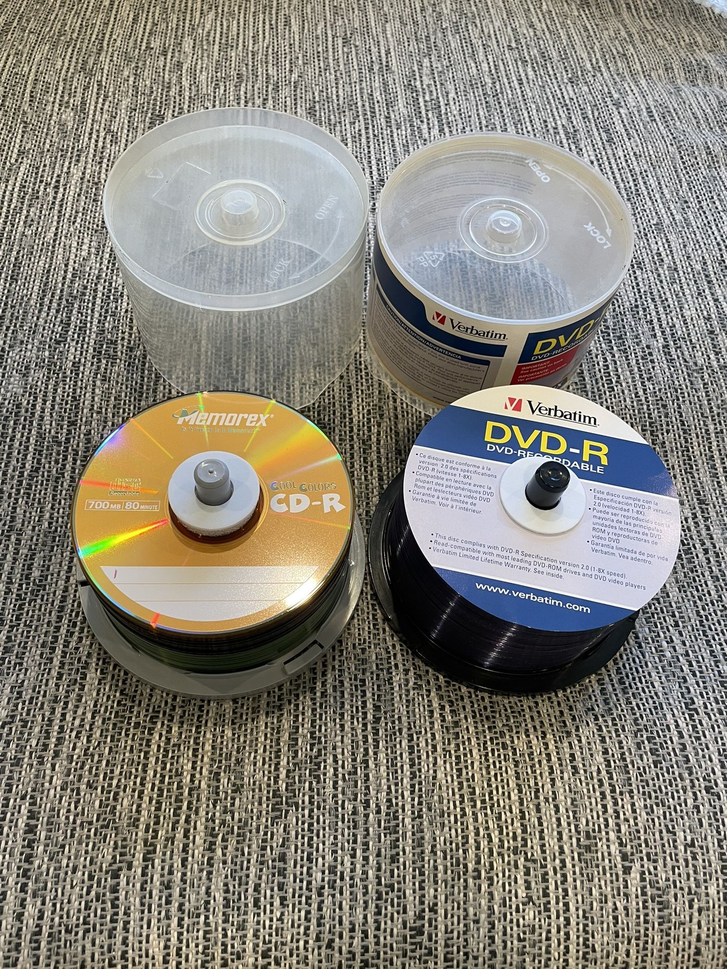 Recordable DVDs & CDs