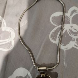 Citrine Silver Necklace 