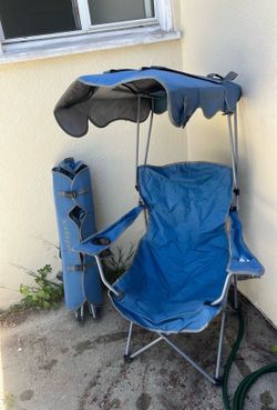 2x Camping Chair with Shade