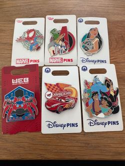 New Disney Pins + Marvel Pins