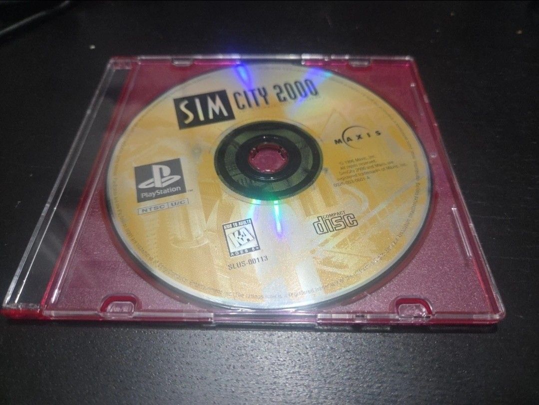 SimCity 2000 (Sony PlayStation 1, 1996)