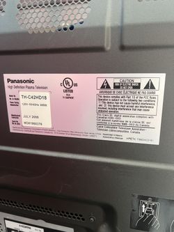 Panasonic TV - $30