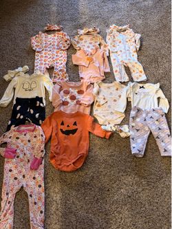 Baby girl Halloween bundle