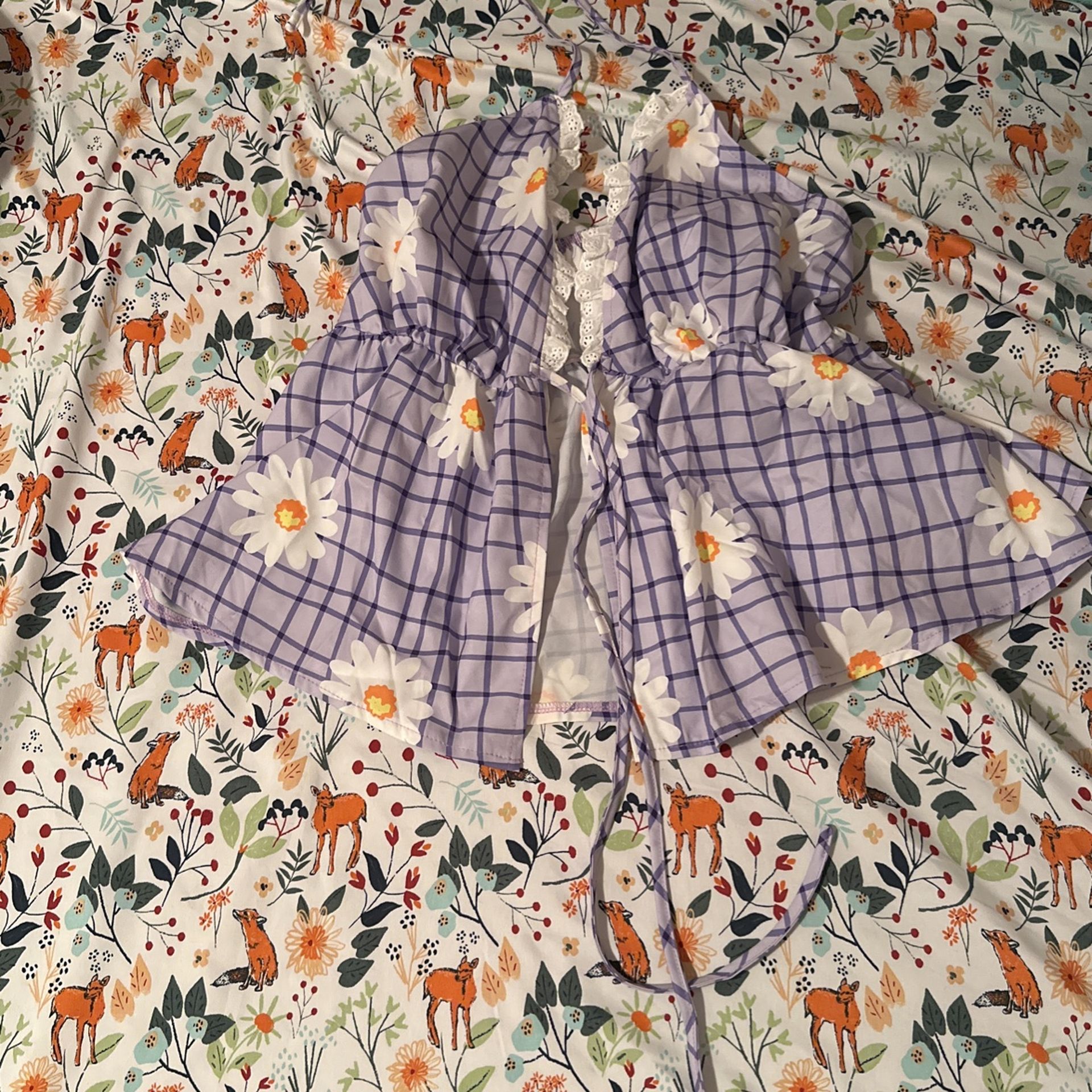 Floral Halter Top XL