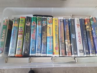 VHS Disney/Nickelodeon
