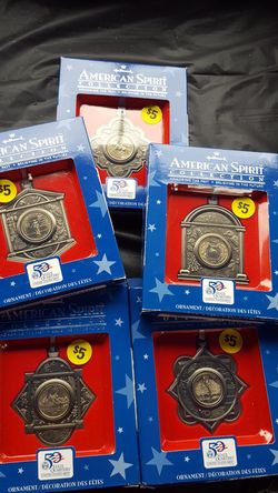 Hallmark New collectible quarter ornaments
