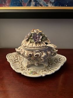 Antique Serving Bowl