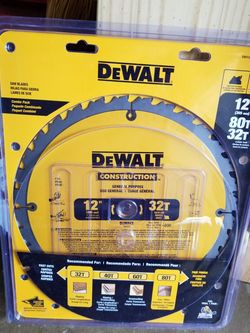 Brand New Dewalt 12 inch 32 T Blade.